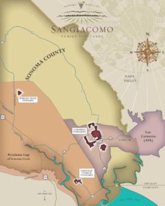 Sangiacomo Family Vineyards Map 1
